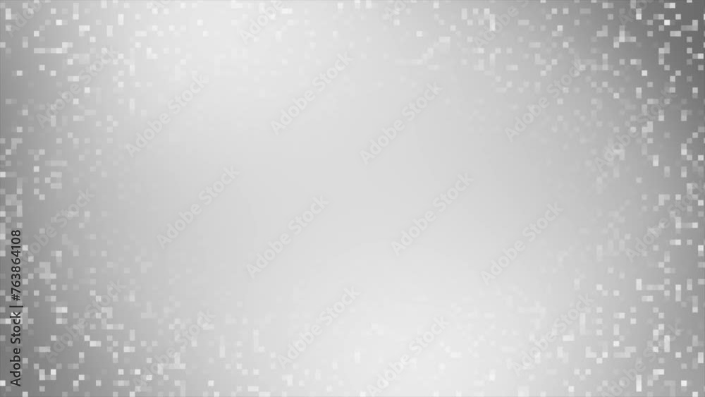 Simple box pattern geometrical digital white color looped background with clean space for presentation Simple box pattern geometrical digital white color looped background with clean space for presentation