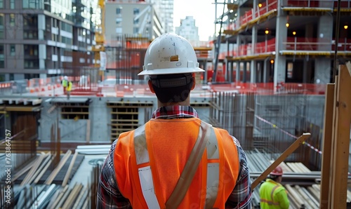 Student Intern's Hands-On Experience in Construction