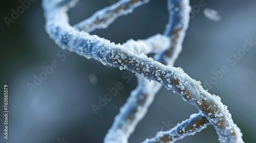 DNA molecule. Science and medical concept.