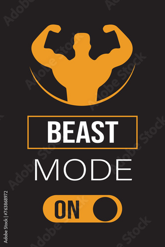 Beast Mode On T shirt photo