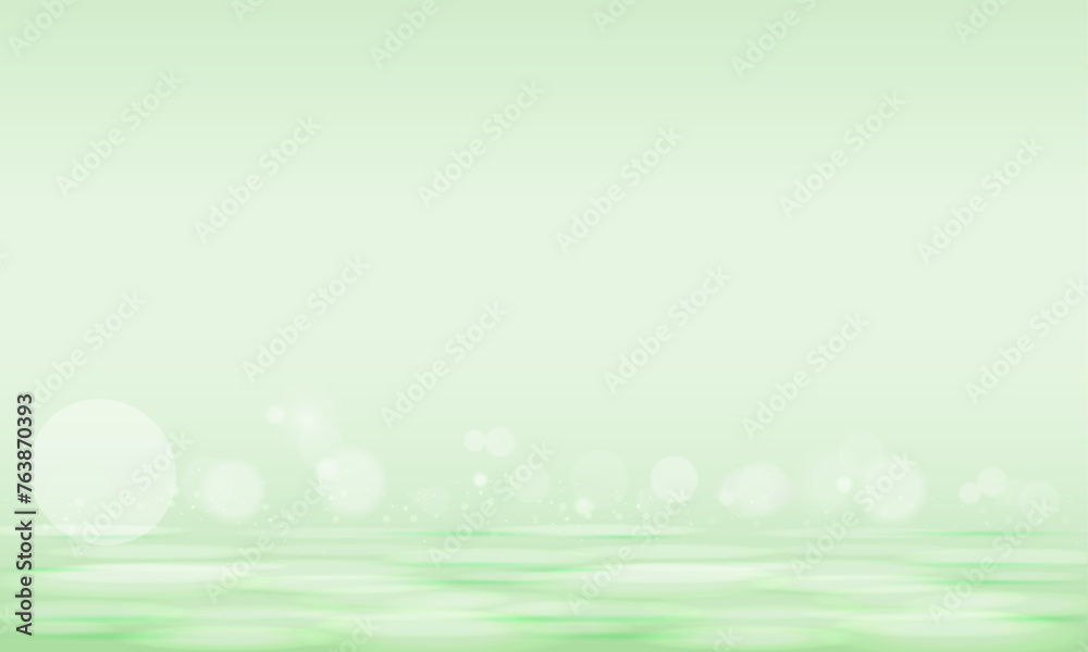 vector natural green blurred background