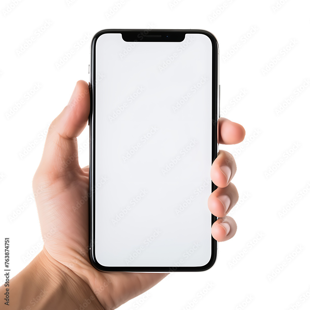 front view of hands using smartphone front view of hands using smartphone