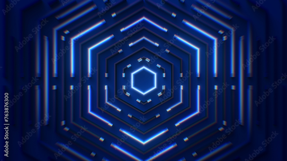 A background pattern of neon strip lights. A background pattern of neon strip lights.