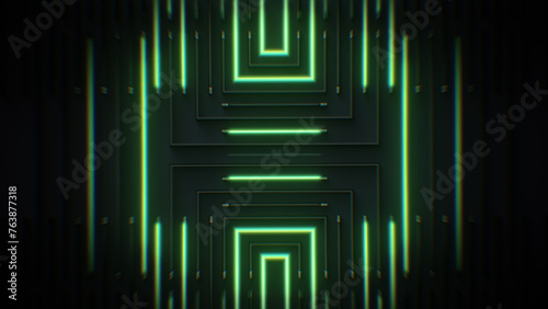 Wallpaper Mural A background pattern of neon strip lights. Torontodigital.ca