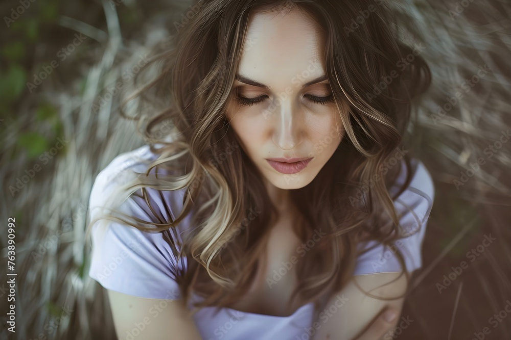 The Woman. Concept Self-empowerment, Female Role Models, Gender Equality, Feminine Strength, Inspirational Women The Woman. Concept Self-empowerment, Female Role Models, Gender Equality, Feminine Strength, Inspirational Women
