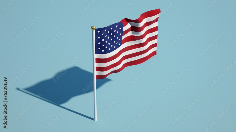 Fototapeta premium American flag background