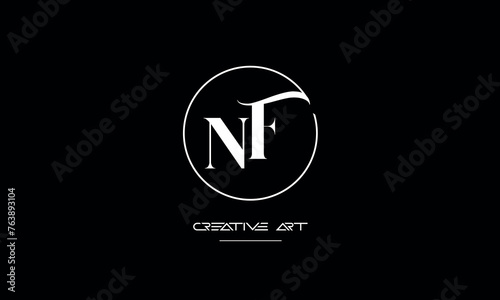 Free Download FN, NF, F, N abstract letters logo monogram - GFXLoad