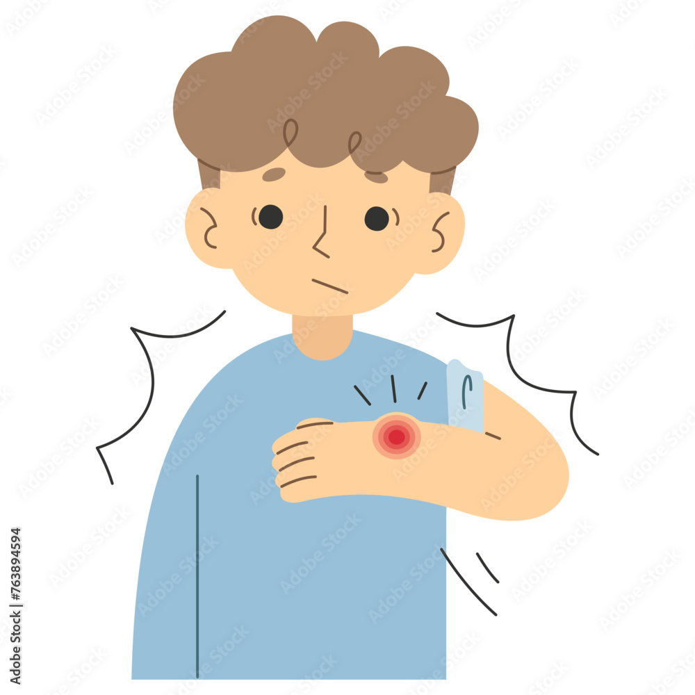 Swollen 2 cute on a white background, vector illustration.
Swollen 2 cute on a white background, vector illustration.