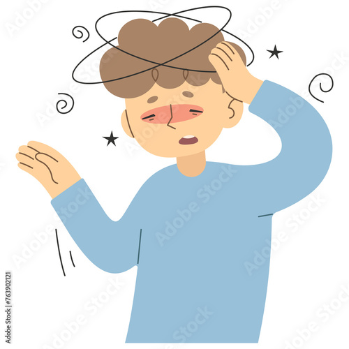 Faint 2 cute, PNG illustration.