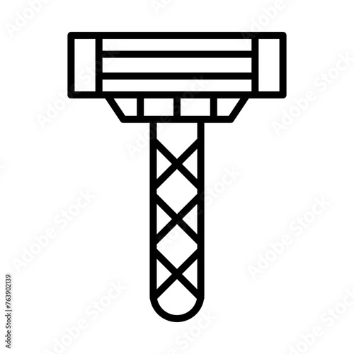 Razor icon line icon