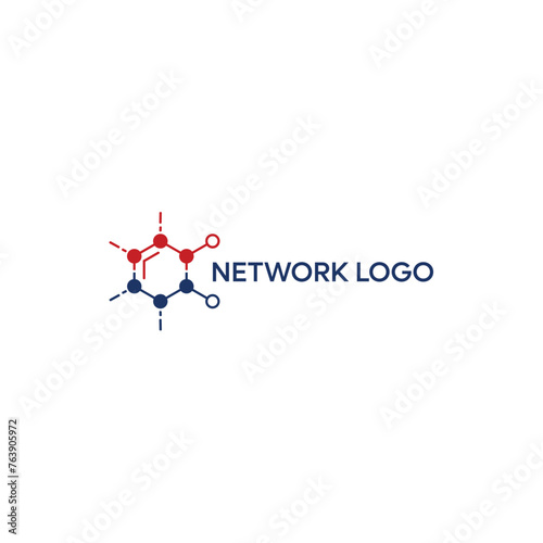 Connected as Network Logo Vector
