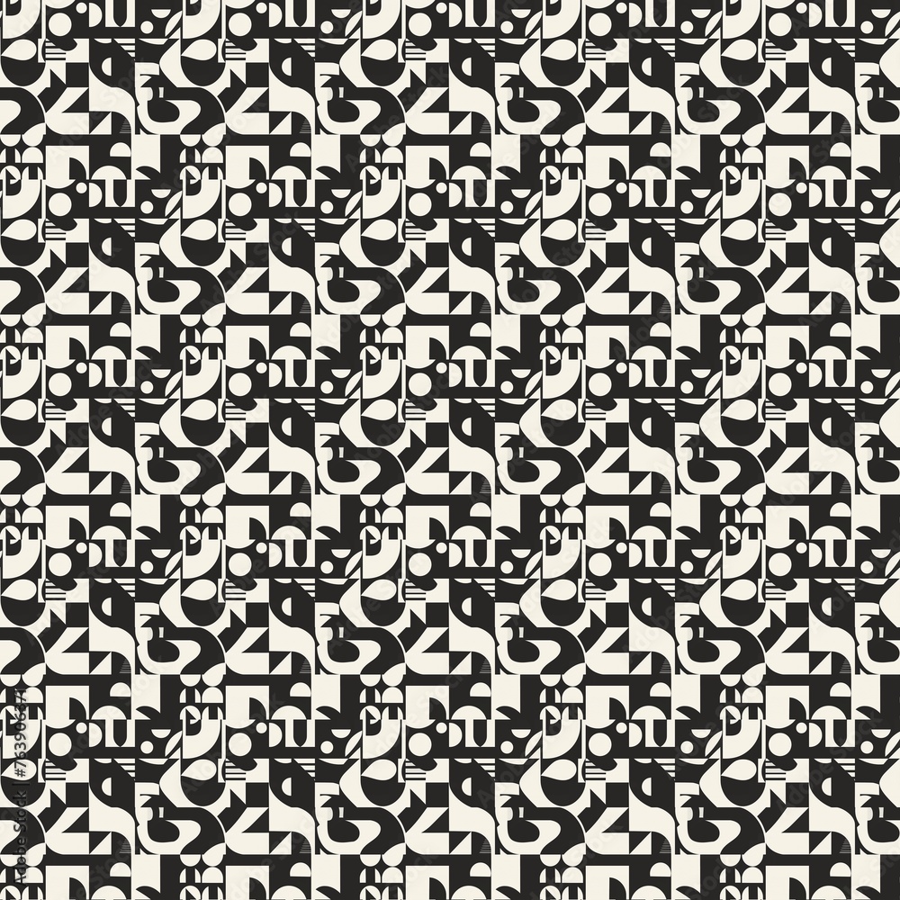 seamless pattern Geometric Abstraction minimalist seamless pattern Geometric Abstraction minimalist