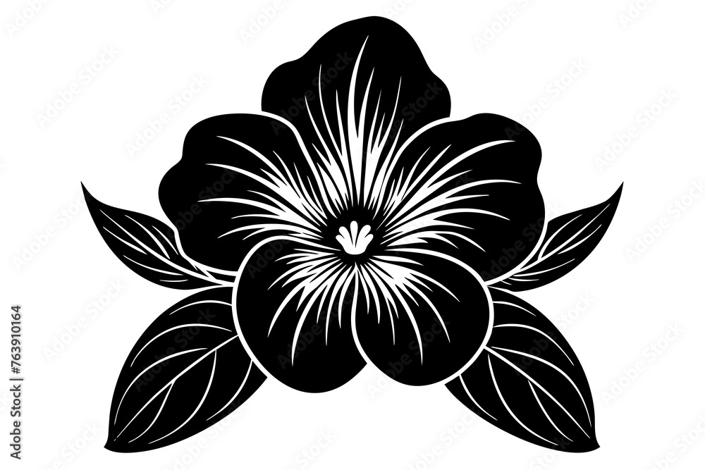 Violet silhouette vector and illustration Violet silhouette vector and illustration