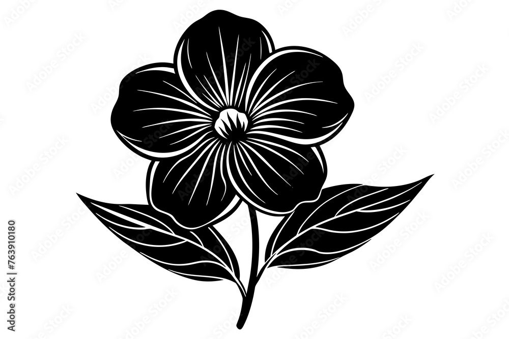 Violet silhouette vector and illustration Violet silhouette vector and illustration