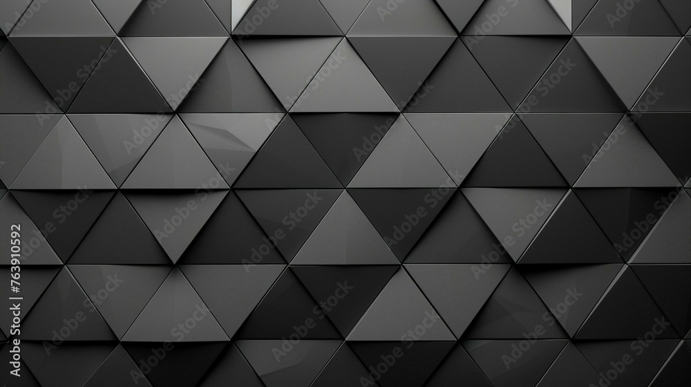 Monochrome Triangular Abstract Texture Monochrome Triangular Abstract Texture
