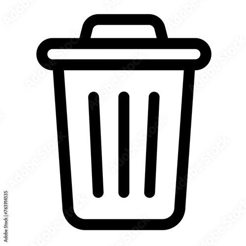 Trash Vector Icon Design Illustration