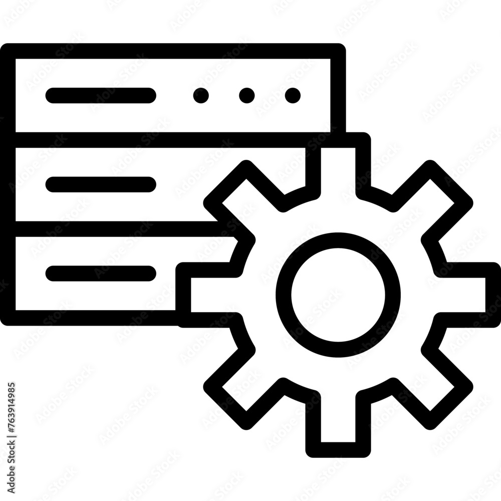 Data Optimization Vector Icon Design Illustration Data Optimization Vector Icon Design Illustration