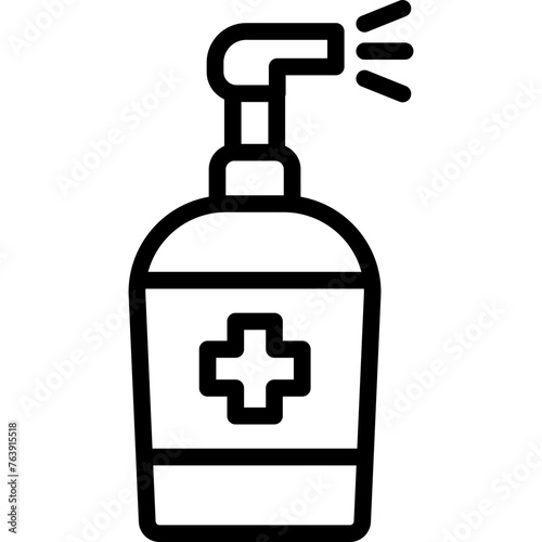 Antiseptic Vector Icon Design Illustration