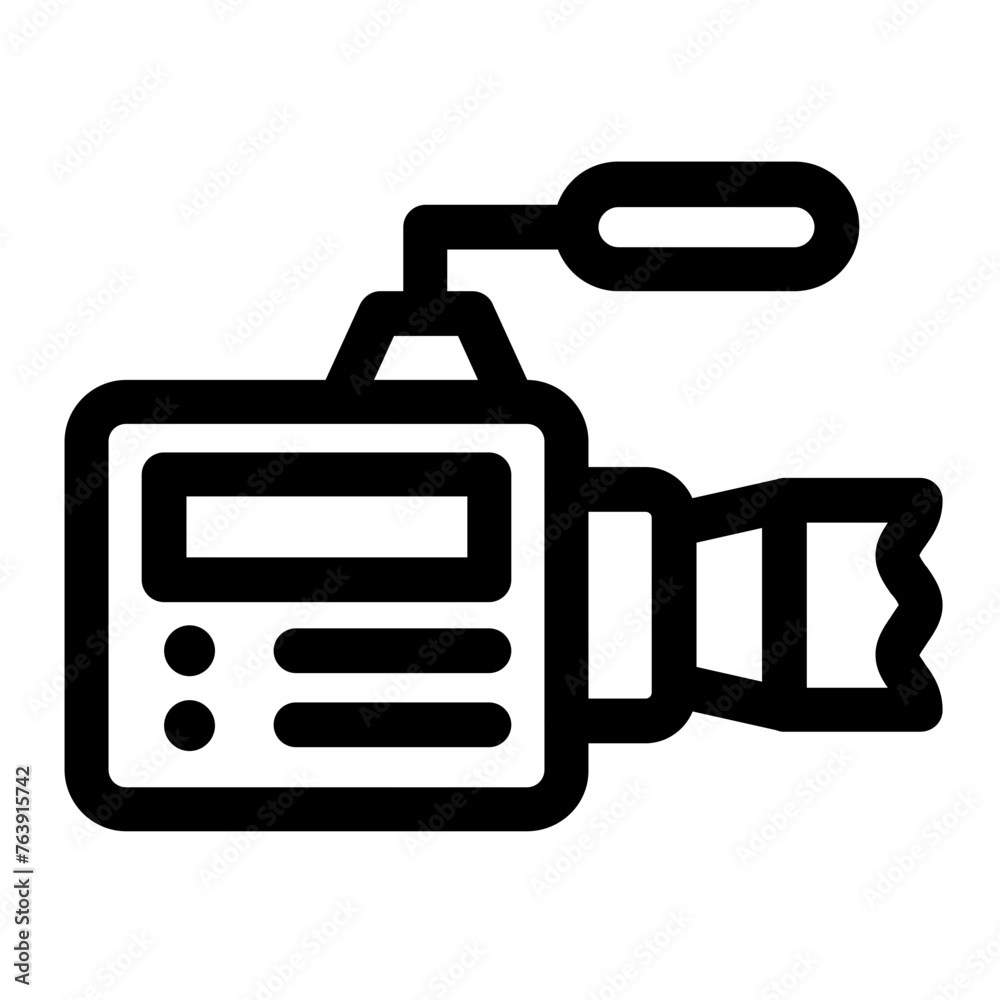 Video Camera Vector Icon Design Illustration Video Camera Vector Icon Design Illustration