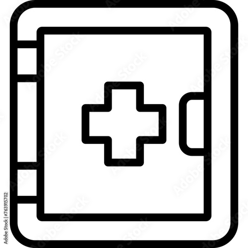 Medicine Cabinet Vector Icon Design Illustration