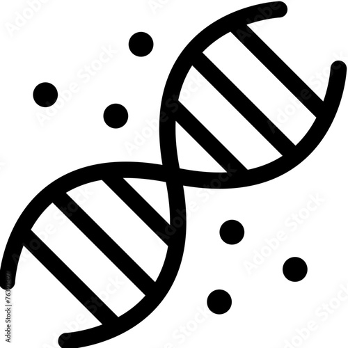 Dna Vector Icon Design Illustration