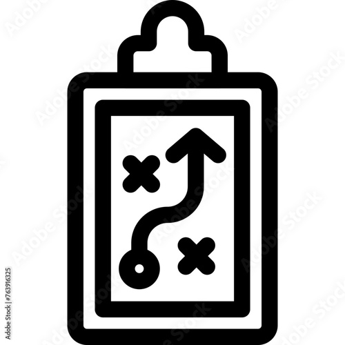 Strategy Vector Icon Design Illustration