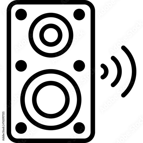 Woofer Vector Icon Design Illustration