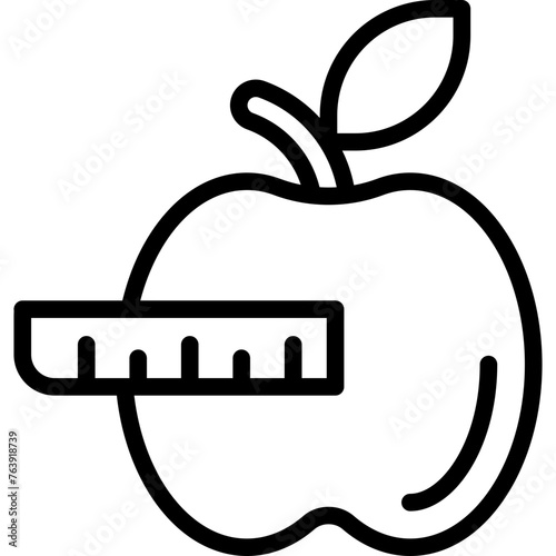 Diet Vector Icon Design Illustration
