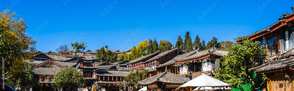 Lijiang landmarks, Yunnan, China