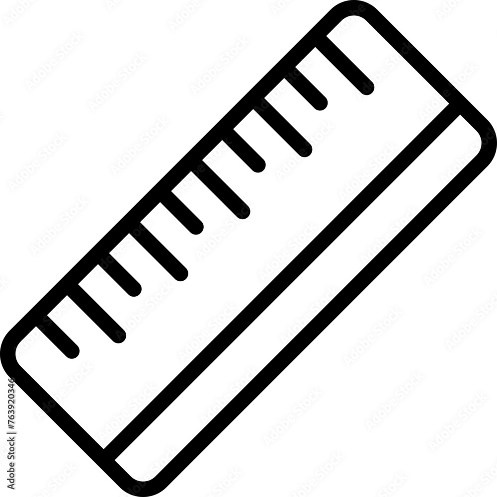 Ruler Vector Icon Design Illustration Ruler Vector Icon Design Illustration