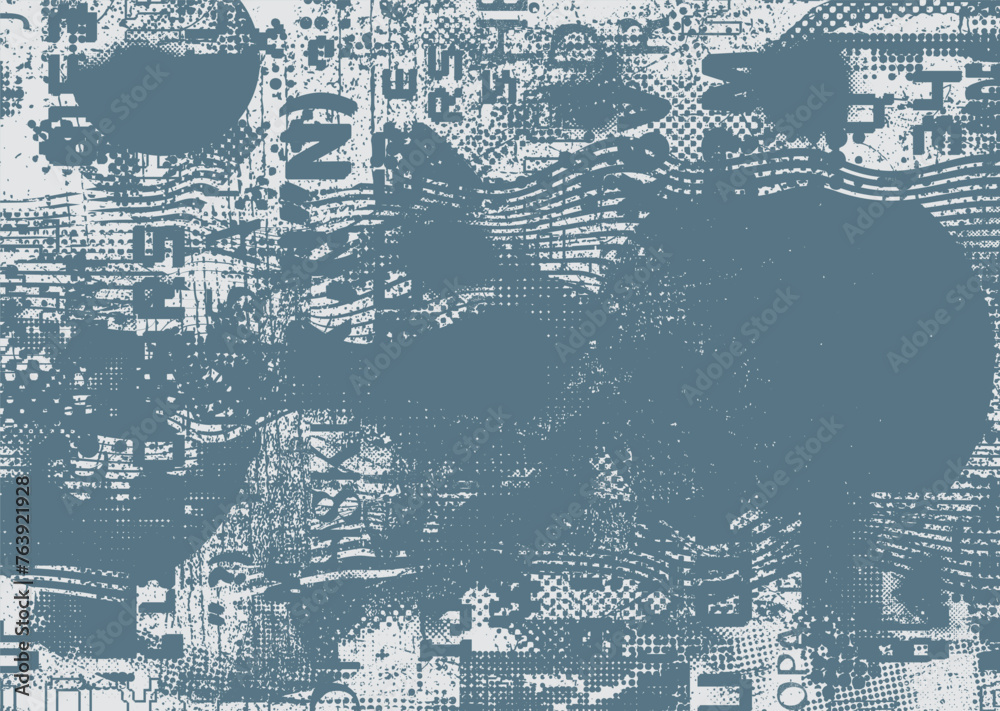 Obraz premium Grunge Background.texture Vector.Dust Overlay Distress Grain ,Simply Place illustration over any Object to Create concrete Effect .abstract,splattered , dirty,poster for your design.