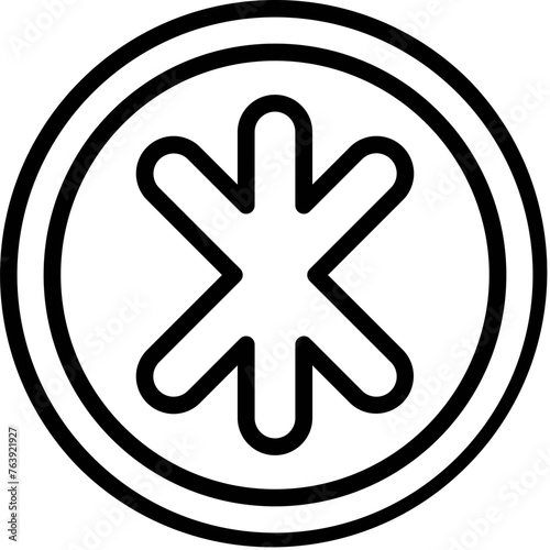 Steric Vector Icon Design Illustration