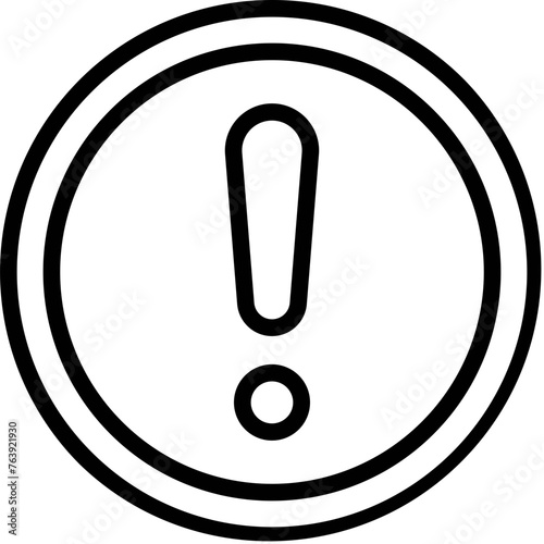 Danger Vector Icon Design Illustration