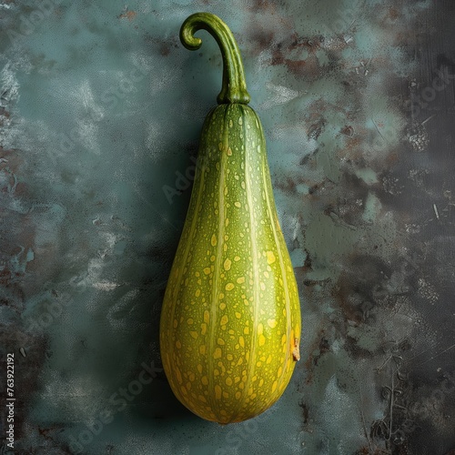 View from above Bottle Gourd photography, professional food photography. AI photo