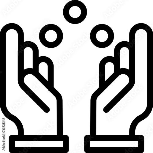 Juggling Vector Icon Design Illustration