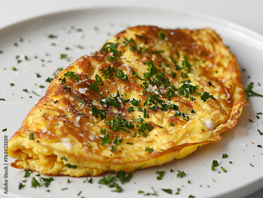 Perfectly Cooked French Omelette with Chives
Perfectly Cooked French Omelette with Chives