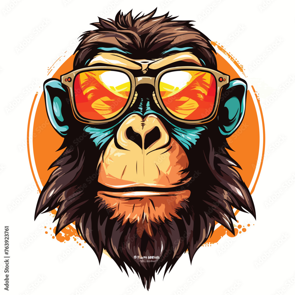 Cool Monkey Clipart