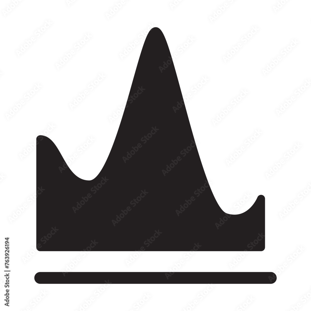 Fototapeta premium Graph icon