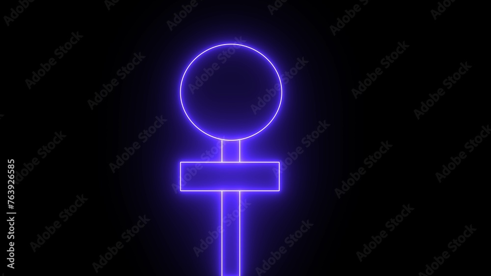 Neon traffic signboard. Road sign in realistic style isolated on black background. Empty road with speed limit sign. One way street road sign against. Neon traffic signboard. Road sign in realistic style isolated on black background. Empty road with speed limit sign. One way street road sign against.