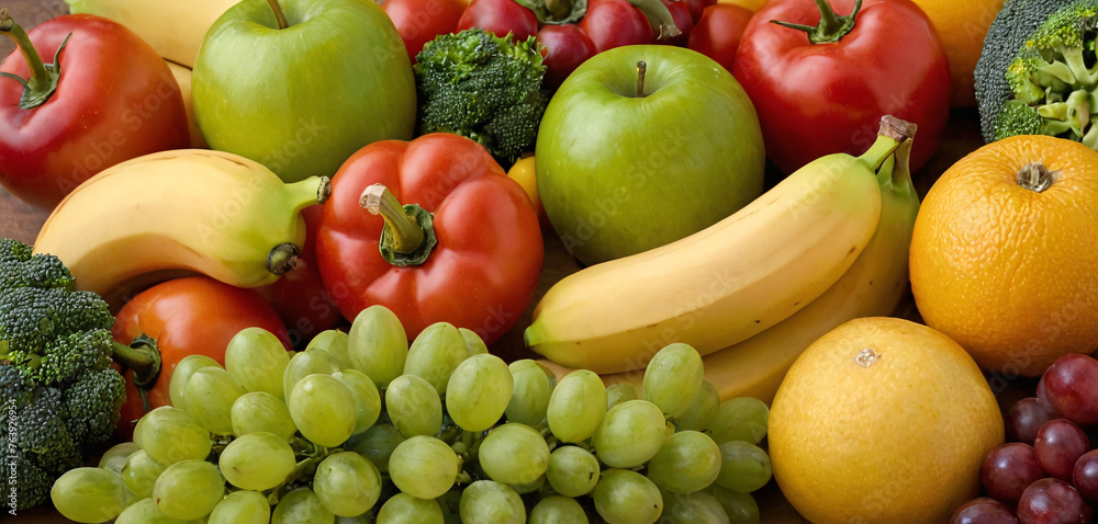 Fruits, Banana, apples. pears Fruits, Banana, apples. pears