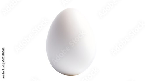 Front view choco egg gracefully designed on the white desk