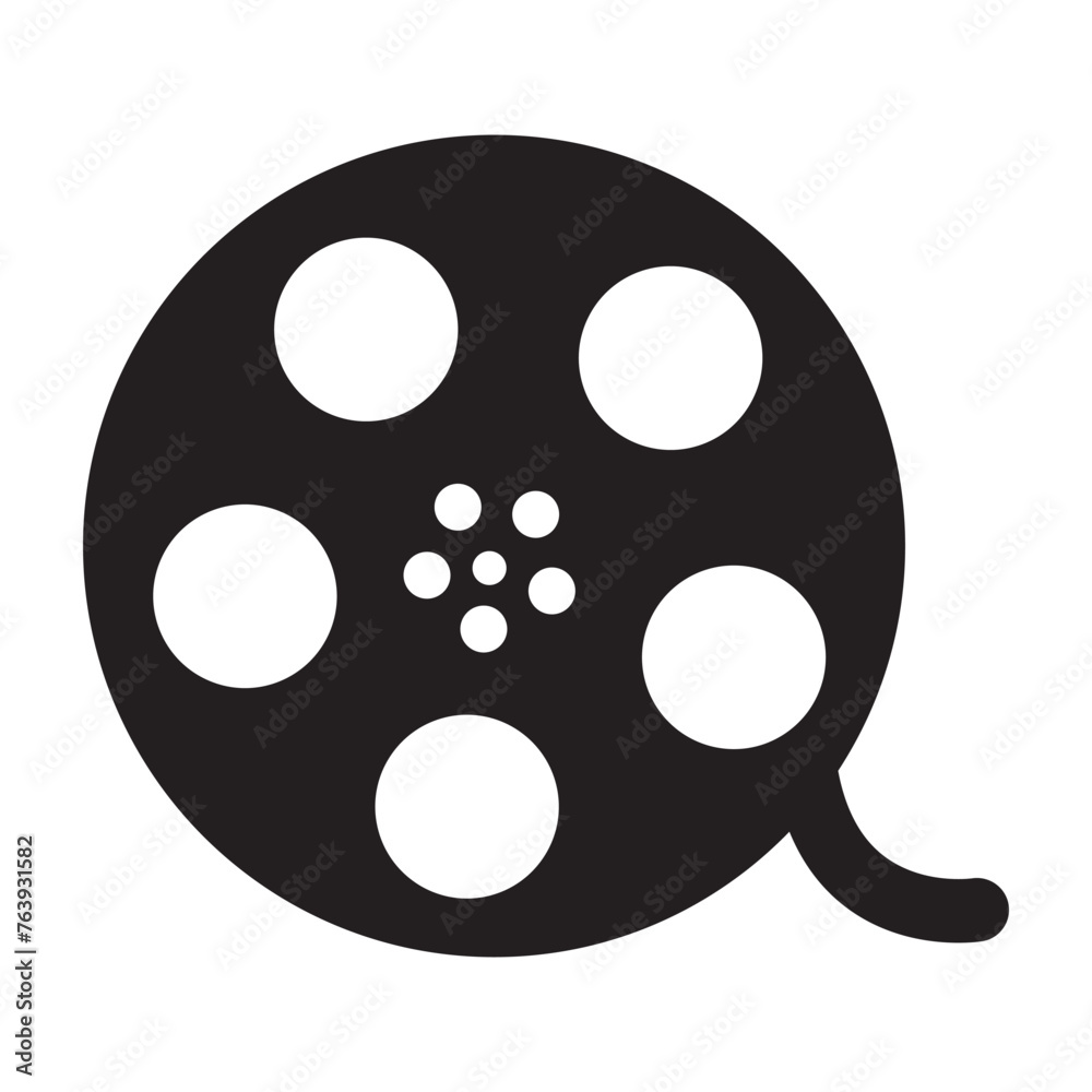 Fototapeta premium Film icon