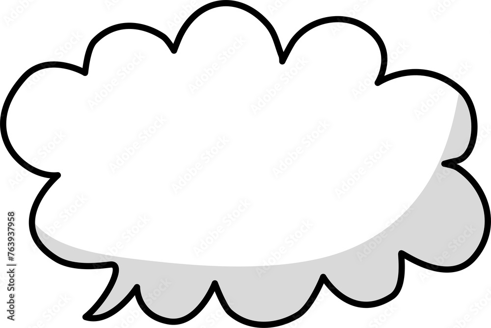 Black and white color speech bubble balloon, icon sticker memo keyword planner text box banner, flat png transparent element design Black and white color speech bubble balloon, icon sticker memo keyword planner text box banner, flat png transparent element design