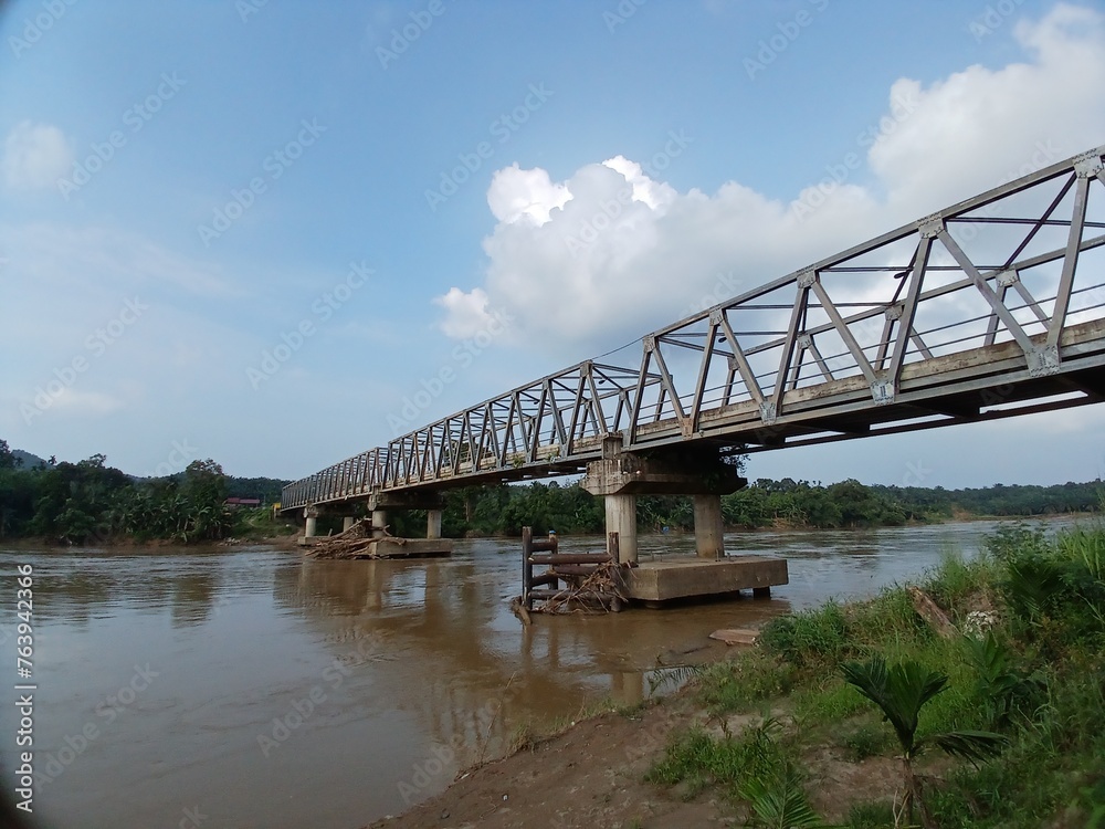 Bridge over the Batanghari river