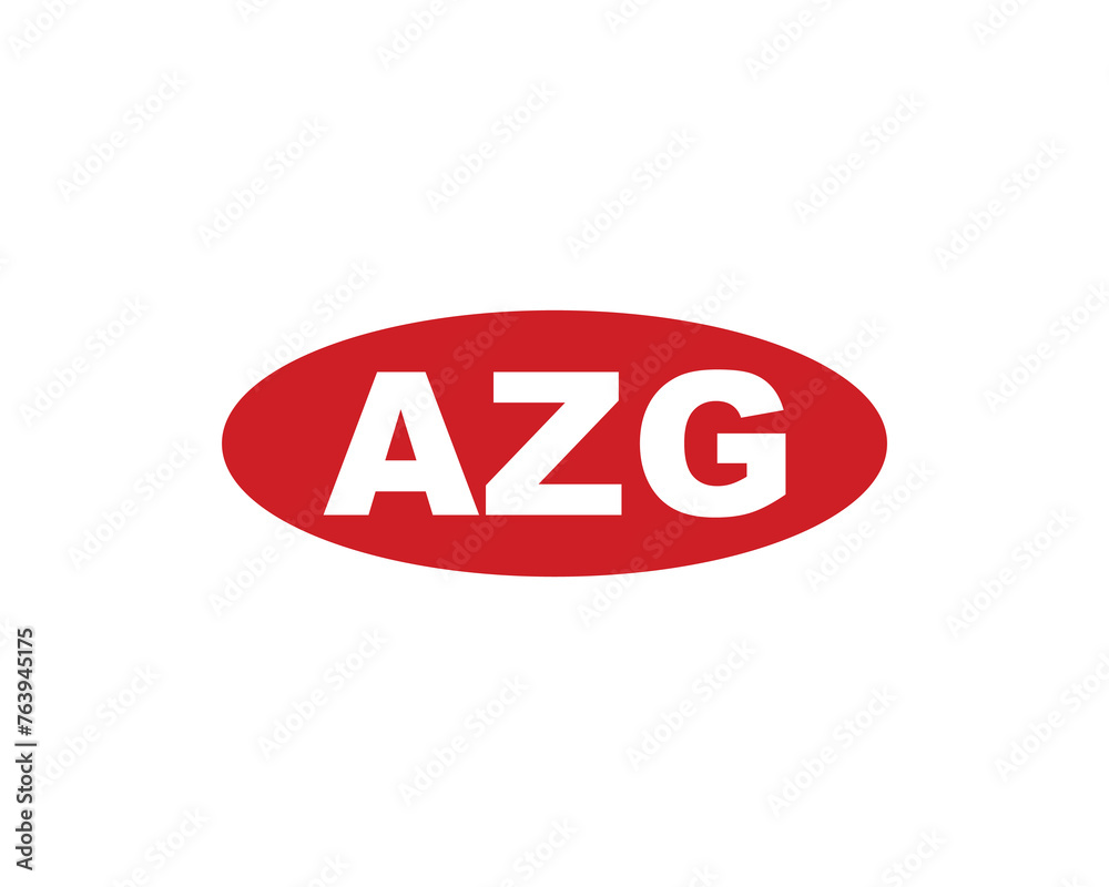 AZG logo design vector template AZG logo design vector template