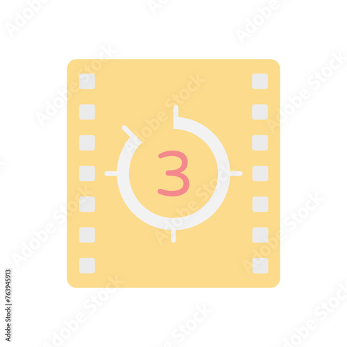 Flat Color Equalizer vector icon