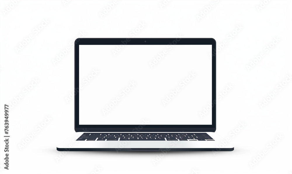 Laptop isolated on white Laptop isolated on white