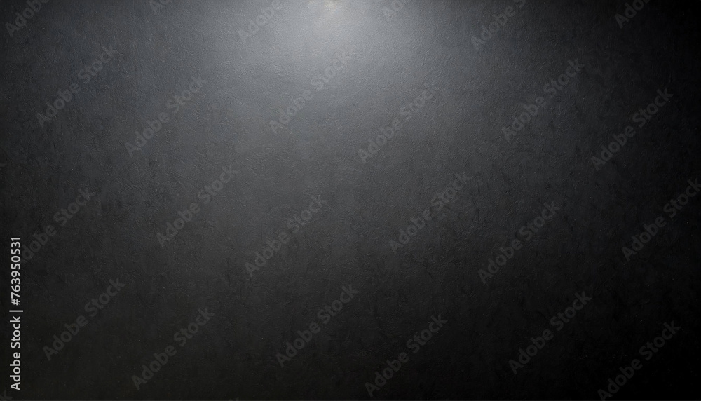 dark gray neutral background, gradient, grainy texture, soft glow, space for text; abstract surface - obrazy, fototapety, plakaty 