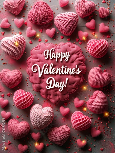 Happy Valentines day greeti...