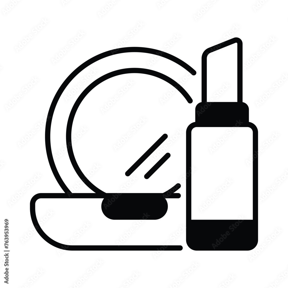 Cosmetics icon editable stock vector illustration. Cosmetics icon editable stock vector illustration.